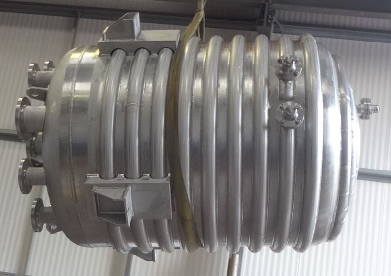 Reactor Vessel With Limpet Coil Jacket Pressure Vessel Stainless Steel CPE-316-reactor-vessel (12)